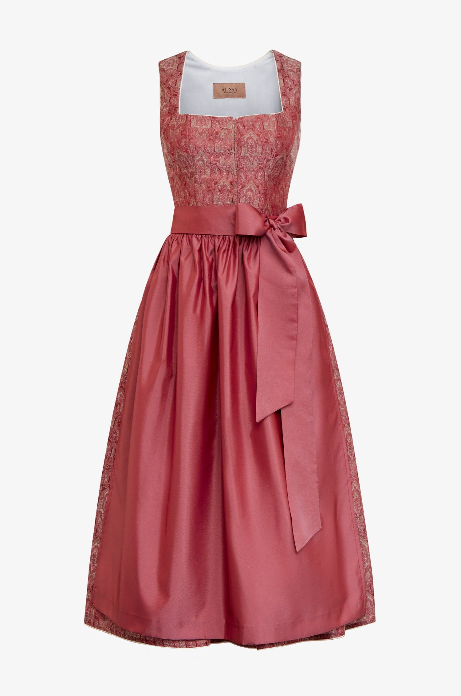 FESTDIRNDL IN PINK MIT KNOPFLEISTE