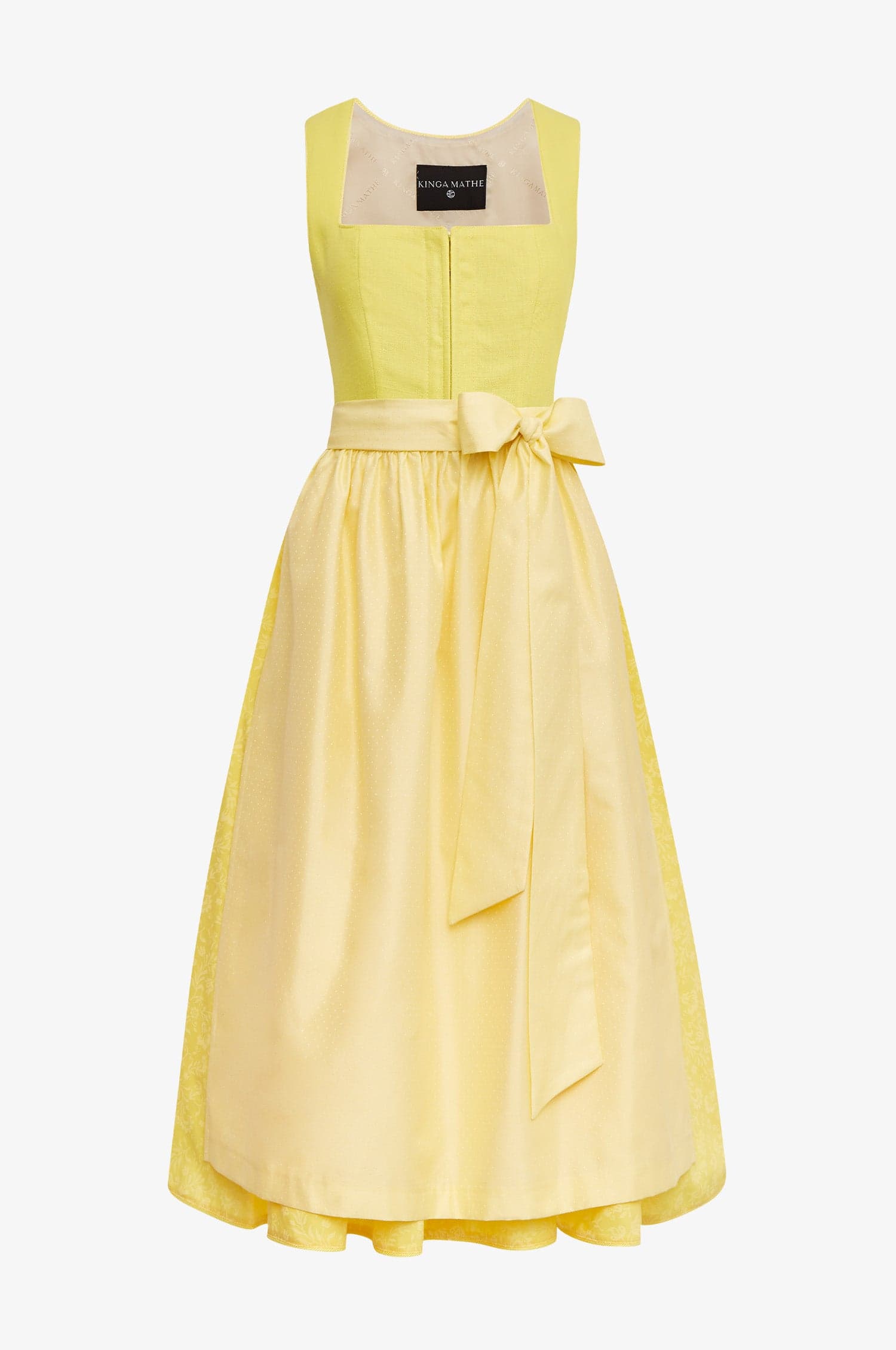 DIRNDL ALMERIA IN ZITRONE